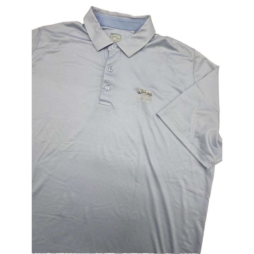 Torrey Pines Callaway Opti Dri Swing Tech‎ Polo Shirt Men's XL Light Blue